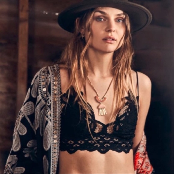 💗 White lace bralet sexy boho double strap - Picture 10 of 10